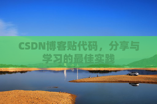 CSDN博客贴代码，分享与学习的最佳实践